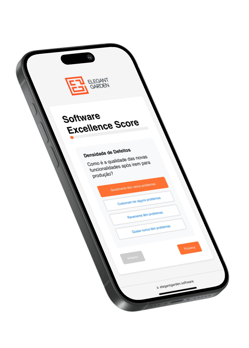Software Excellence Score no celular